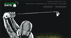Desktop Screenshot of golfingdays.co.uk